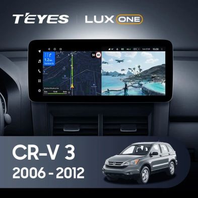 Штатная магнитола Teyes LUX ONE 6/128 Honda CR-V 3 RE (2006-2012)