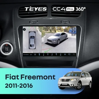 Штатная магнитола Teyes CC4 Pro 360 8/128 Fiat Freemont (2011-2016)
