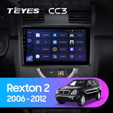 Штатная магнитола Teyes CC3 4/32 SsangYong Rexton Y250 2 (2006-2012)