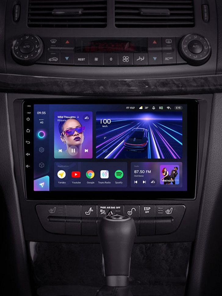 Штатная магнитола Teyes CC3 4/32 Mercedes-Benz E-Class S211 W211 CLS-Class C219 (2002-2010)