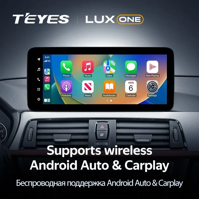 Штатная магнитола Teyes LUX ONE 360 6/128 BMW 3-Series 6 F30 F31 (NBT) (2011-2020) Universal
