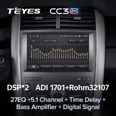 Штатная магнитола Teyes CC3 2K 4/64 Ford Edge U387 (2009-2014)