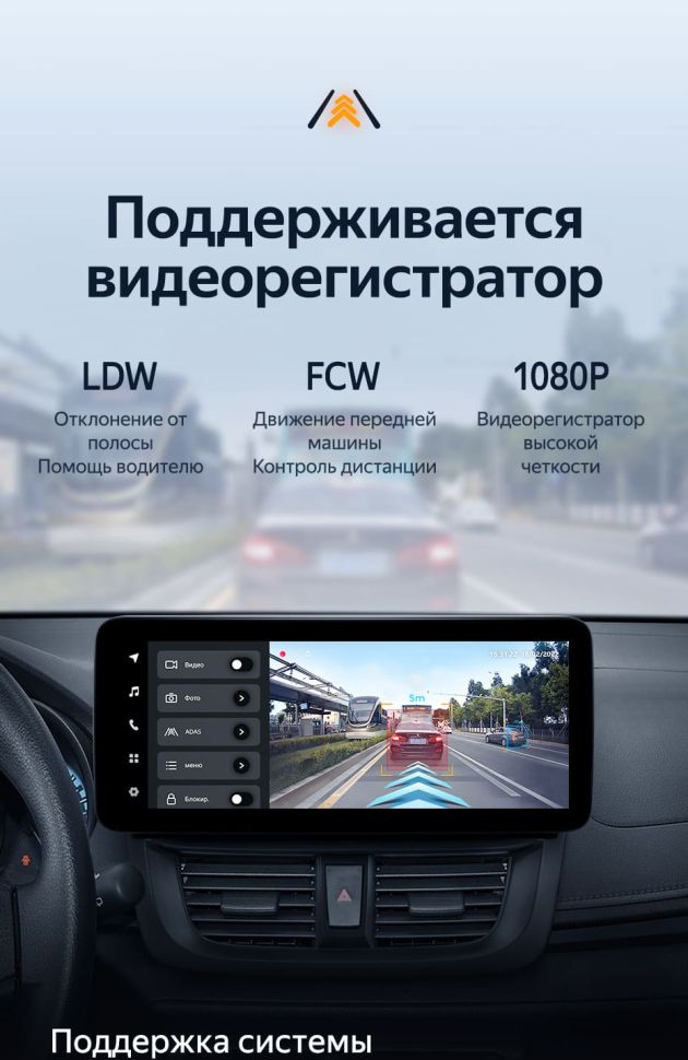 Штатная магнитола Teyes LUX ONE 4/32 Toyota Vios Yaris L (2016-2019)