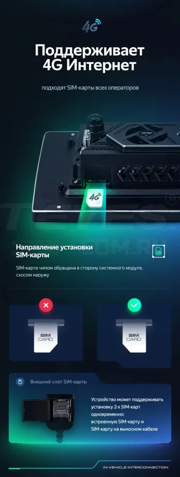 Штатная магнитола Teyes CC3 2K 4/64 Peugeot Partner (2008-2019) (13")