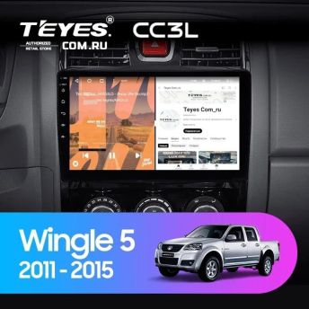 Штатная магнитола Teyes CC3L 4/64 Great Wall Wingle 5 (2011-2015)