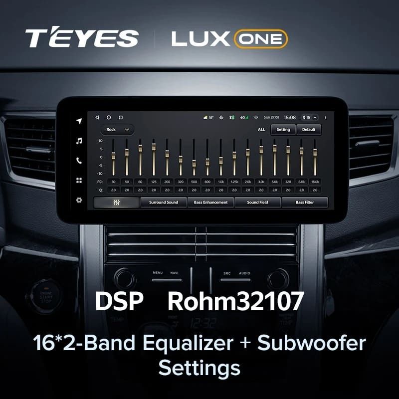 Штатная магнитола Teyes LUX ONE 4/32 Toyota Alphard 2 H20 (2008-2014) Тип-A