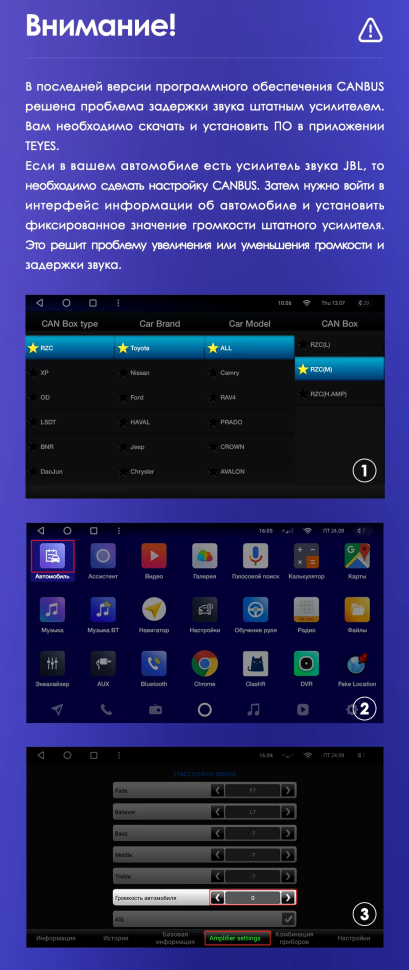Штатная магнитола Teyes CC3 2K 4/32 Toyota Camry 7 XV 50 55 (2014-2017) F4