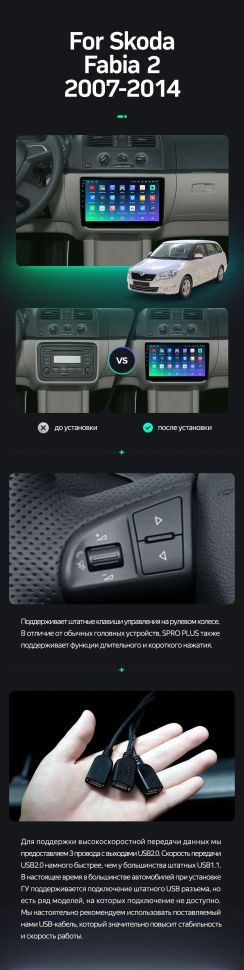 Магнитола Teyes SPRO Plus 4/32 (9 дюймов)