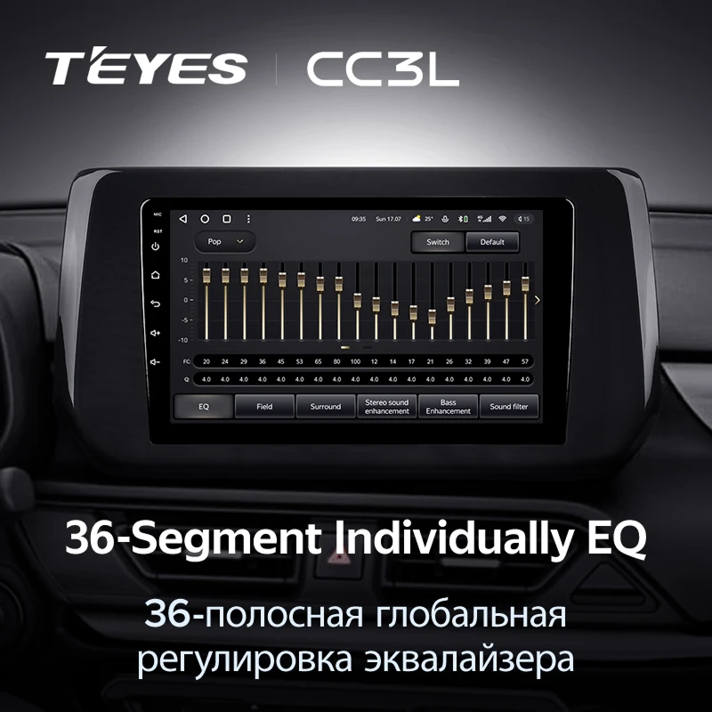 Штатная магнитола Teyes CC3L 4/32 Suzuki Swift 6 2023