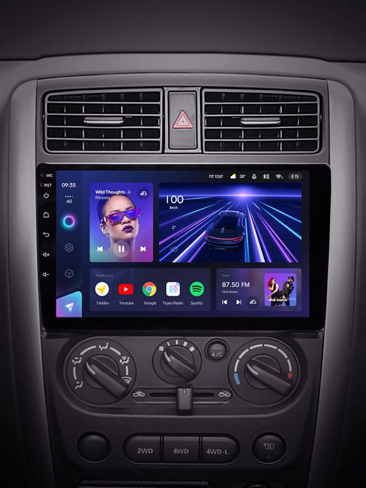 Штатная магнитола Teyes CC3 4/32 Suzuki Jimny 3 (2005-2019)