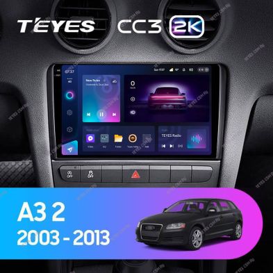 Штатная магнитола Teyes CC3 2K 4/32 Audi A3 2 8P (2003-2013)