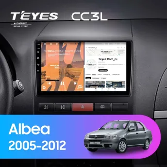 Штатная магнитола Teyes CC3L 4/32 Fiat Albea (2005-2012)