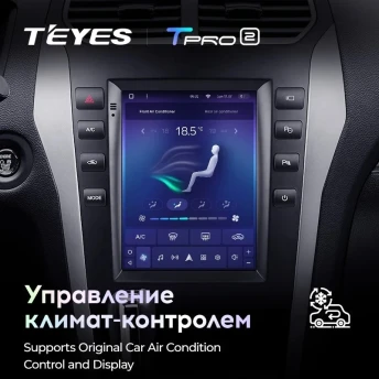 Штатная магнитола Tesla style Teyes TPRO 2 4/64 Ford Explorer 5 (2011-2019)