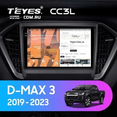 Штатная магнитола Teyes CC3L 4/32 lsuzu D-MAX 3 RG (2019-2023)