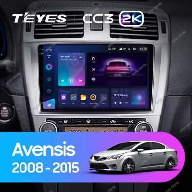 Штатная магнитола Teyes CC3 2K 4/32 Toyota Avensis 3 (2008-2015) F1