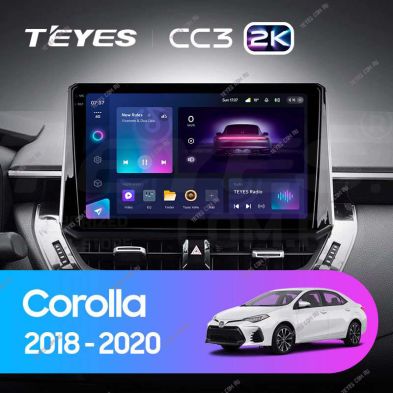 Штатная магнитола Teyes CC3 2K 6/128 Toyota Corolla 12 (2018-2020) Тип-B