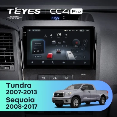 Штатная магнитола Teyes CC4 Pro 8/128 Toyota Sequoia XK60 (2008-2017)