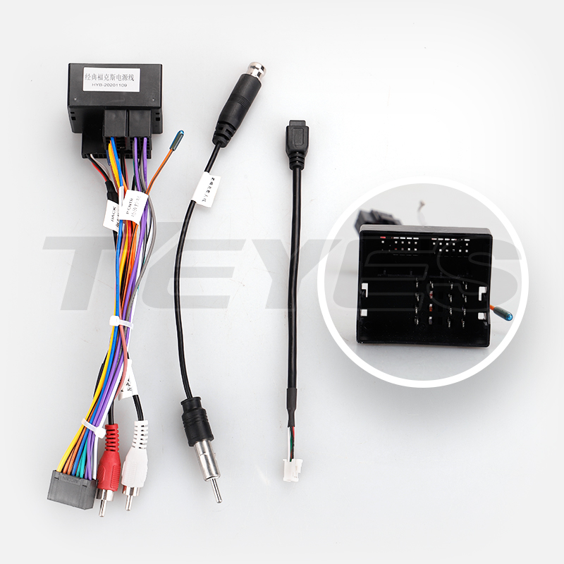 Переходная рамка Ford Focus 2 (2004-2011) (F2 - климат-контроль) (чёрная) (9")