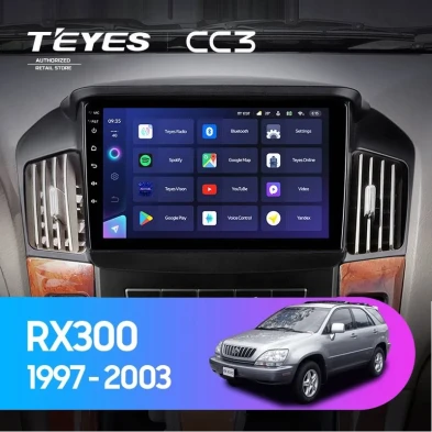Штатная магнитола Teyes CC3 4/32 Lexus RX300 XU10 (1997-2003) F2