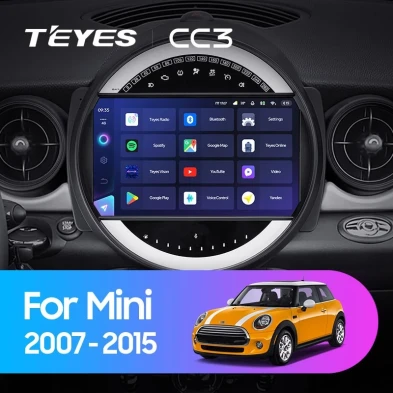Штатная магнитола Teyes CC3 4/32 Mini Cooper (2007-2015) F1