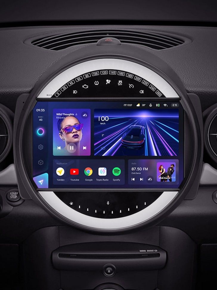Штатная магнитола Teyes CC3 4/32 Mini Cooper (2007-2015) F1