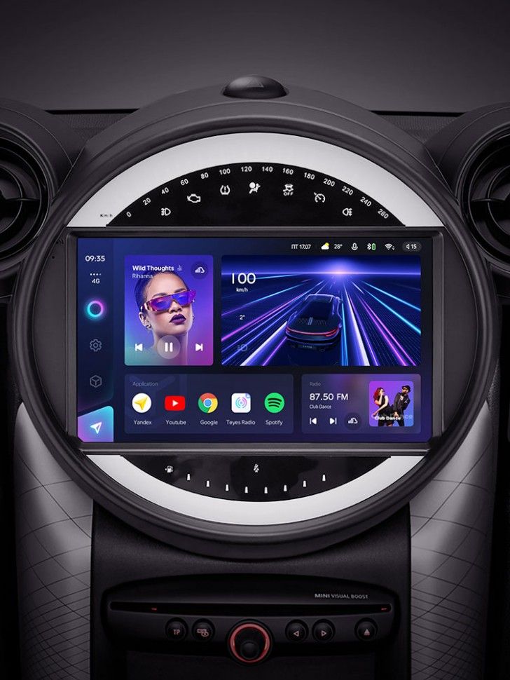 Штатная магнитола Teyes CC3 4/32 Mini Cooper (2010-2016) F2