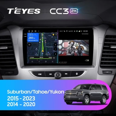 Штатная магнитола Teyes CC3 2K 4/64 GMC Yukon (2014-2020)
