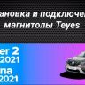 Штатная магнитола Teyes CC3 2K 6/128 Renault Arkana (2019-2021) F2
