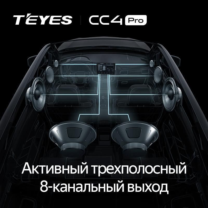 Штатная магнитола Teyes CC4 Pro 8/128 Land Rover Freelander 2 (2006-2012) (13")
