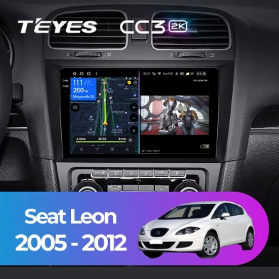 Штатная магнитола Teyes CC3 2K 360 6/128 Seat Leon (2005-2012)