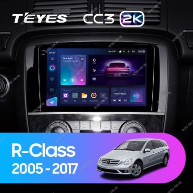 Штатная магнитола Teyes CC3 2K 4/32 Mercedes-Benz R-Class W251 R280 R300 R320 (2005-2017) F1