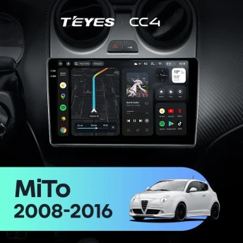 Штатная магнитола Teyes CC4 6/64 Alfa Romeo MiTo 955 (2008-2016)