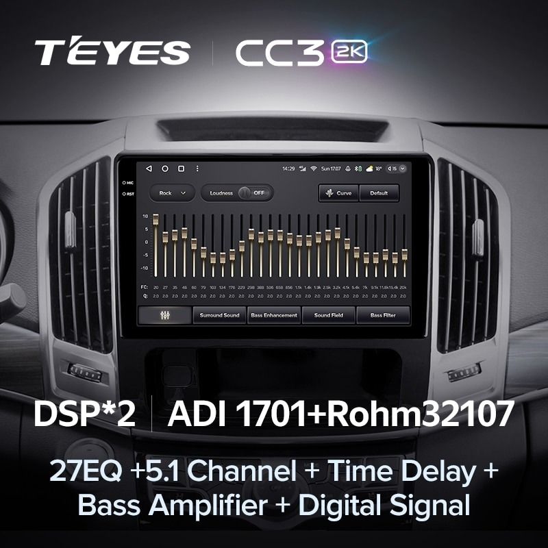 Штатная магнитола Teyes CC3 2K 4/32 Haval H9 (2014-2020)