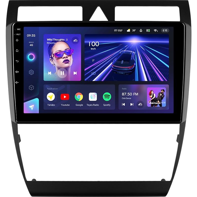 Штатная магнитола Teyes CC3 4/32 Audi RS6 1 (2002-2006)