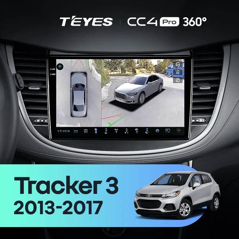 Штатная магнитола Teyes CC4 Pro 360 12/256 Chevrolet Tracker 3 (2013-2017) F2