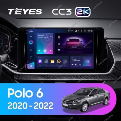 Штатная магнитола Teyes CC3 2K 4/32 Volkswagen Polo Mk6 (2020-2022) F3