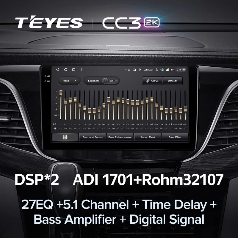 Штатная магнитола Teyes CC3 2K 360 6/128 Buick GL8 3 (2017-2020)