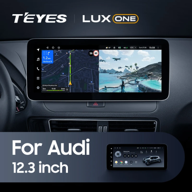 Штатная магнитола Teyes LUX ONE 4/32 Audi Q5 8R (2008-2017) Тип-A