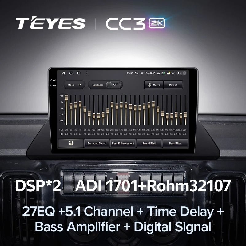 Штатная магнитола Teyes CC3 2K 4/32 Iveco Daily (2023-2024)