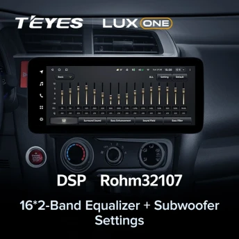 Штатная магнитола Teyes LUX ONE 4/64 Honda Fit 3 GP GK (2013-2020)