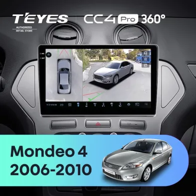 Штатная магнитола Teyes CC4 Pro 360 8/128 Ford Mondeo 4 (2006-2010)