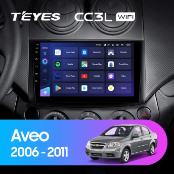 Штатная магнитола Teyes CC3L WiFi 2/32 Chevrolet Aveo (2006-2011)