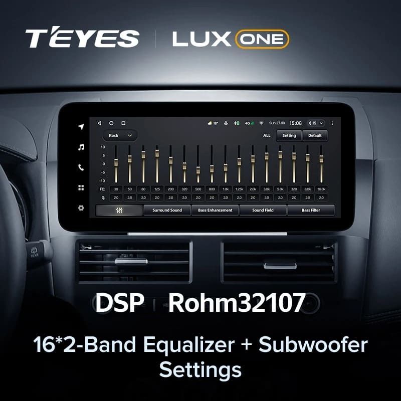 Штатная магнитола Teyes LUX ONE 4/32 Mitsubishi Outlander 2 CW0W (2009-2013) Тип-B