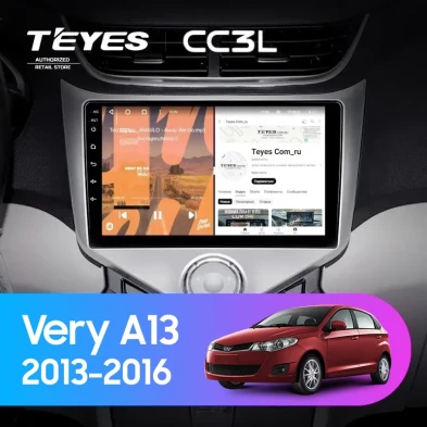 Штатная магнитола Teyes CC3L 4/32 Chery Very A13 (2013-2016) F1