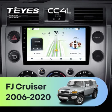 Штатная магнитола Teyes CC4L 6/64 Toyota FJ Cruiser J15 (2006-2020)