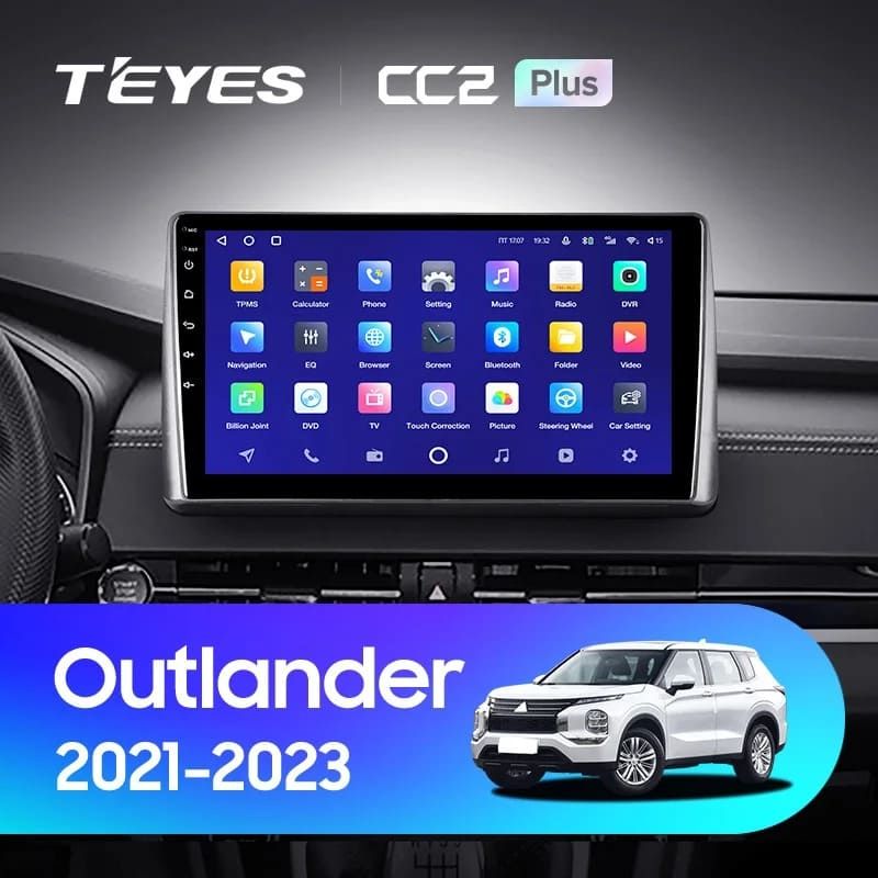 Штатная магнитола Teyes CC2 Plus 3/32 Mitsubishi Outlander GN0W (2021-2023) (0din)