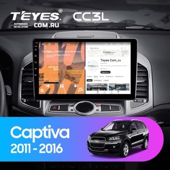 Штатная магнитола Teyes CC3L 4/32 Chevrolet Captiva 1 (2011-2016) F2