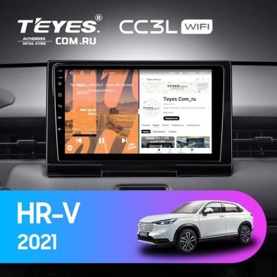 Штатная магнитола Teyes CC3L WiFi 2/32 Honda HR-V 2021+