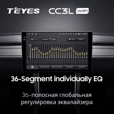 Штатная магнитола Teyes CC3L WiFi 2/32 Toyota Matrix 2 E140 (2008-2014)