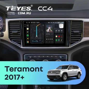 Штатная магнитола Teyes CC4 6/64 Volkswagen Teramont 2017+